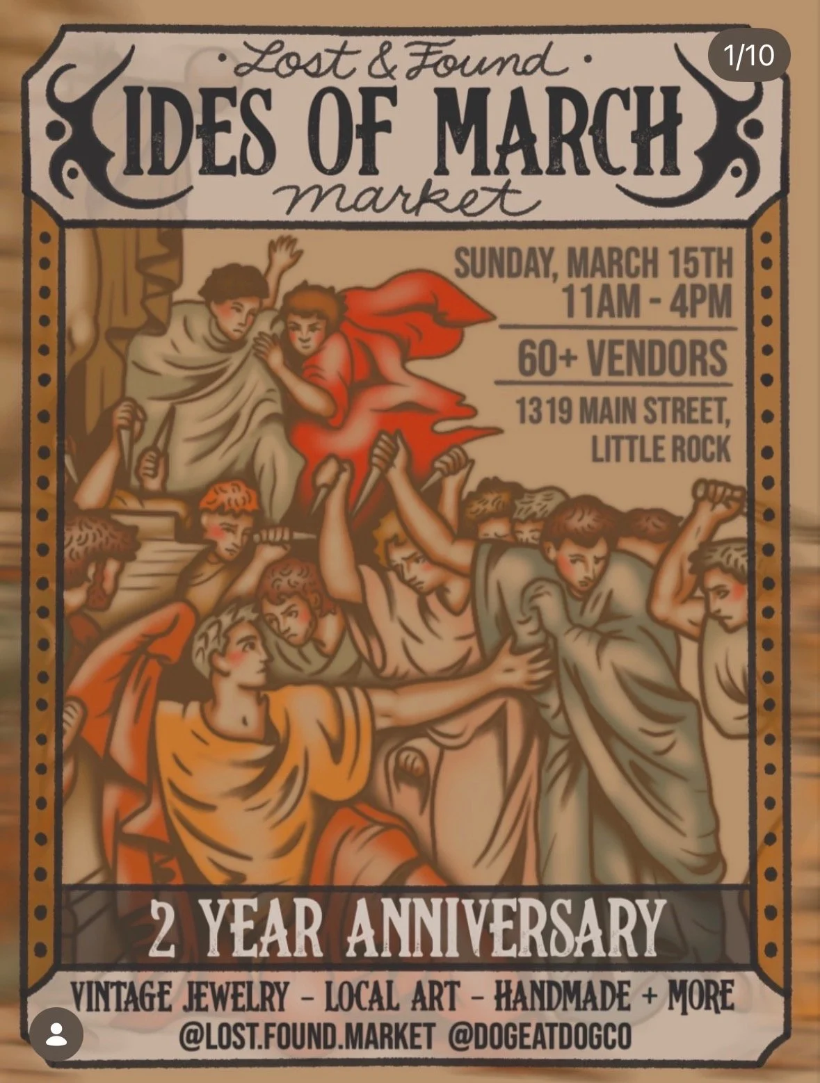 Lost & Found Ides of March Market 