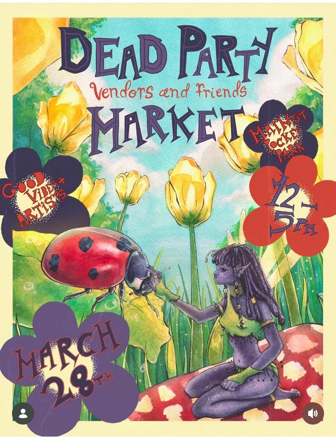 Dead Party Market! 