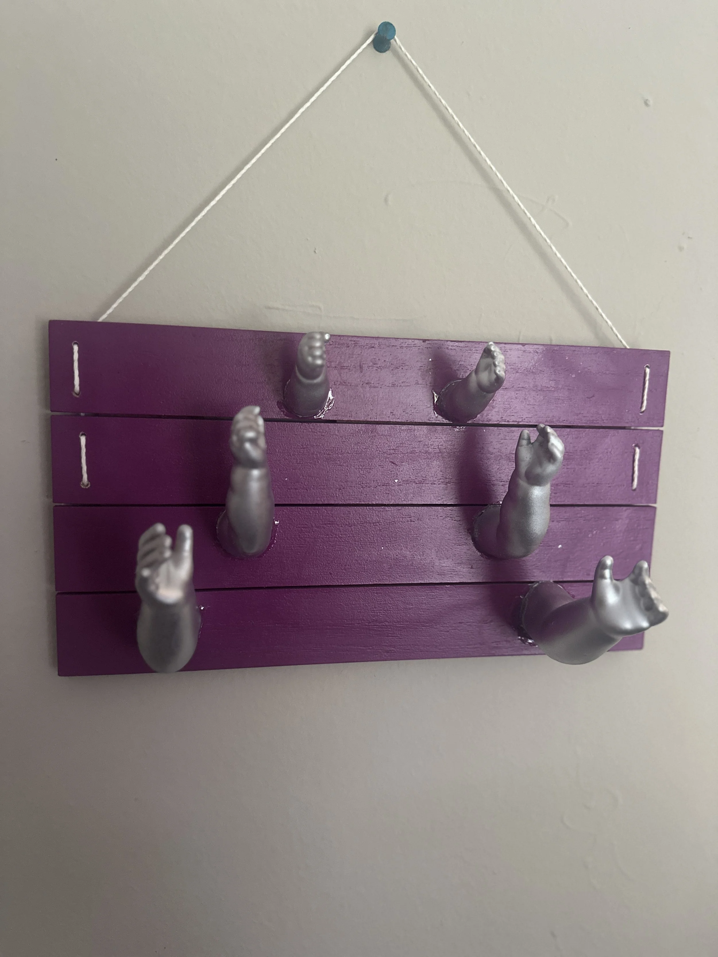Baby Doll Arm Necklace Holder