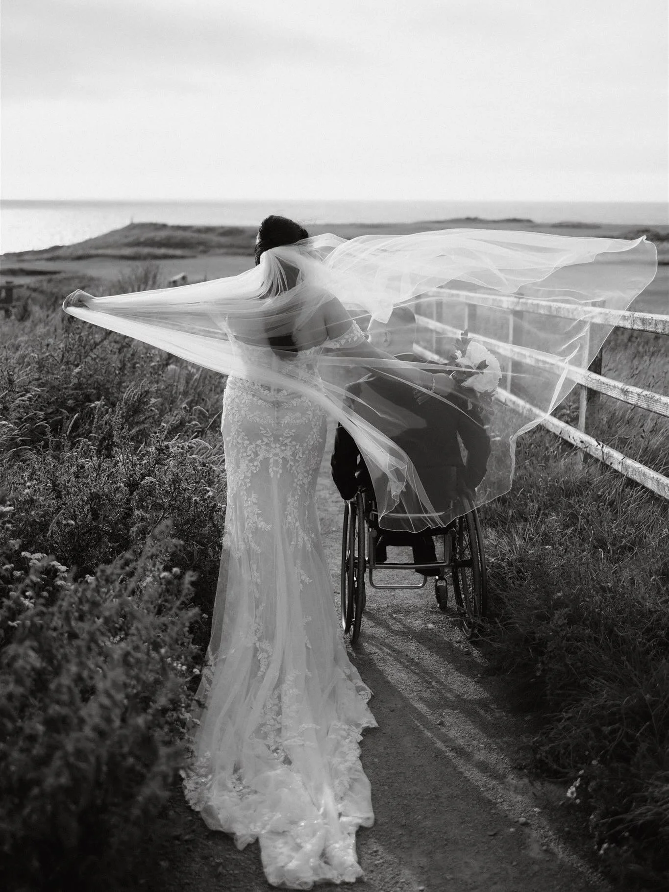 I still have so many gorgeous weddings from the summer to share 🤍 here is a few from a very special day by the sea in Pembrokeshire with A&amp;G (digital and film)🤍

Dress @lauramaybridal 
Make up @_sophiedoesmakeup_ 
Hair Envy 
Suits @slatermenswe