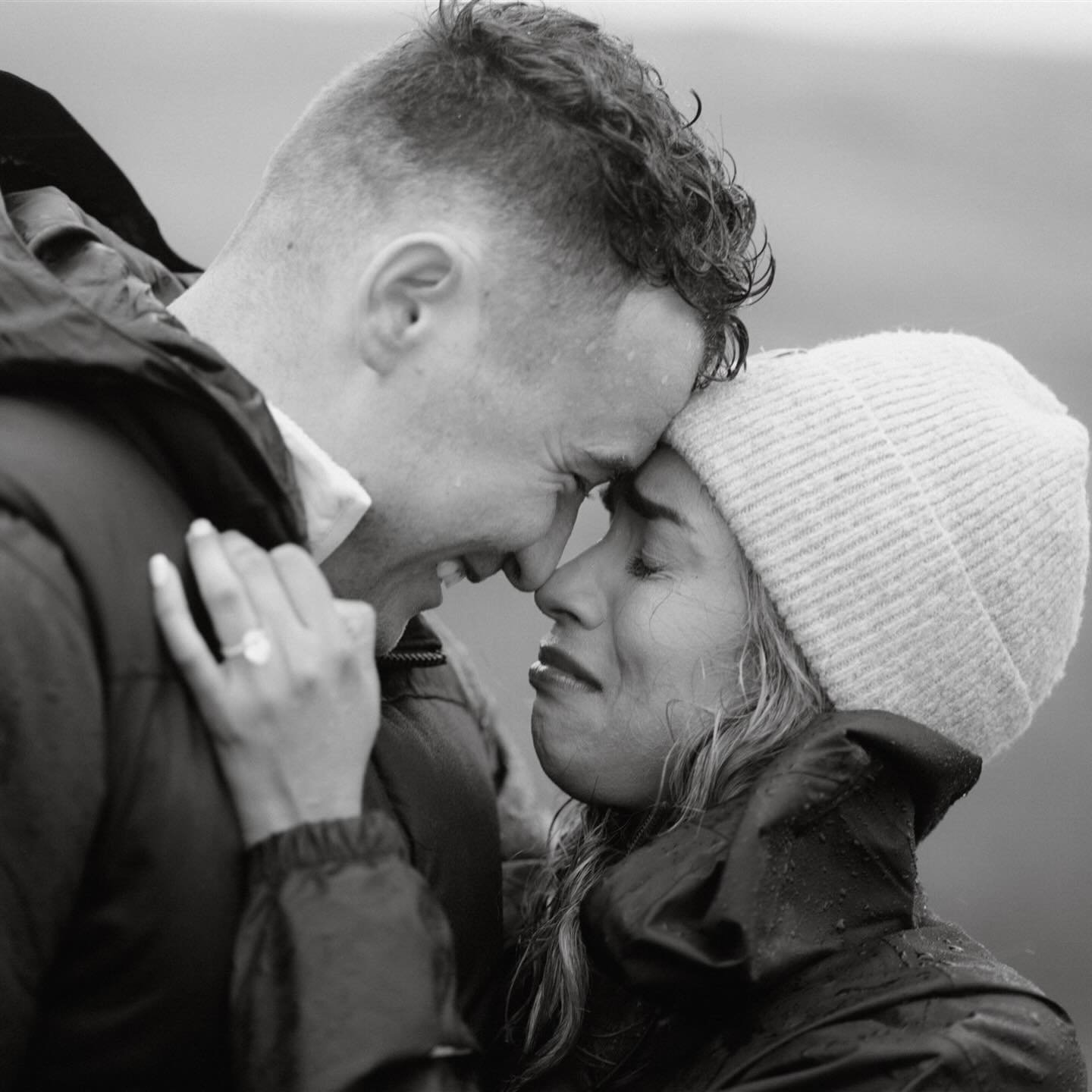 Last week I headed to a very wild West Wales to capture something super special 🤍

The weather had other ideas to what Tom and I had planned for; strong winds, dark skies and relentless rain. Honestly? The conditions made me nervous and doubt my abi
