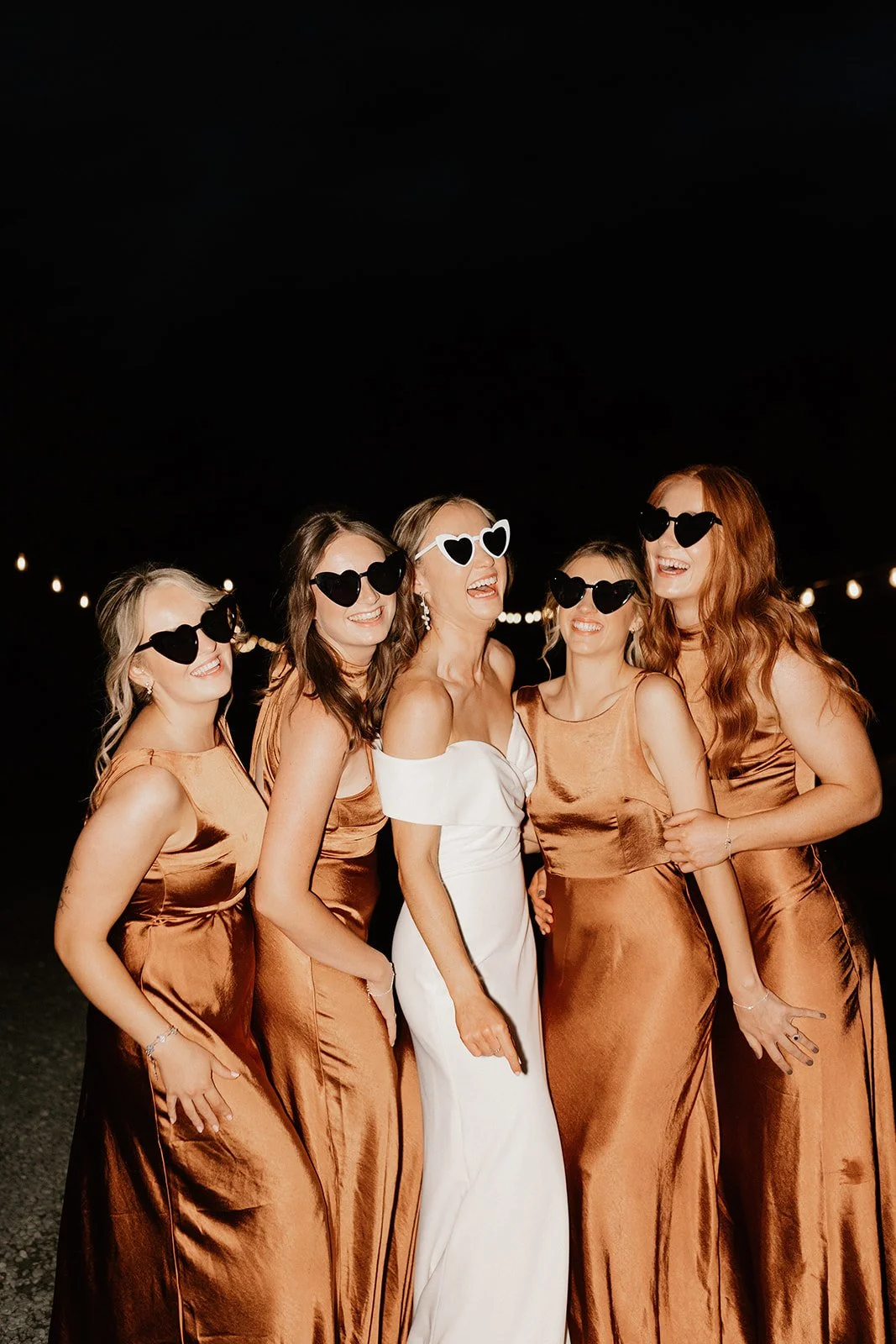 Hereford wedding with bridesmaids
