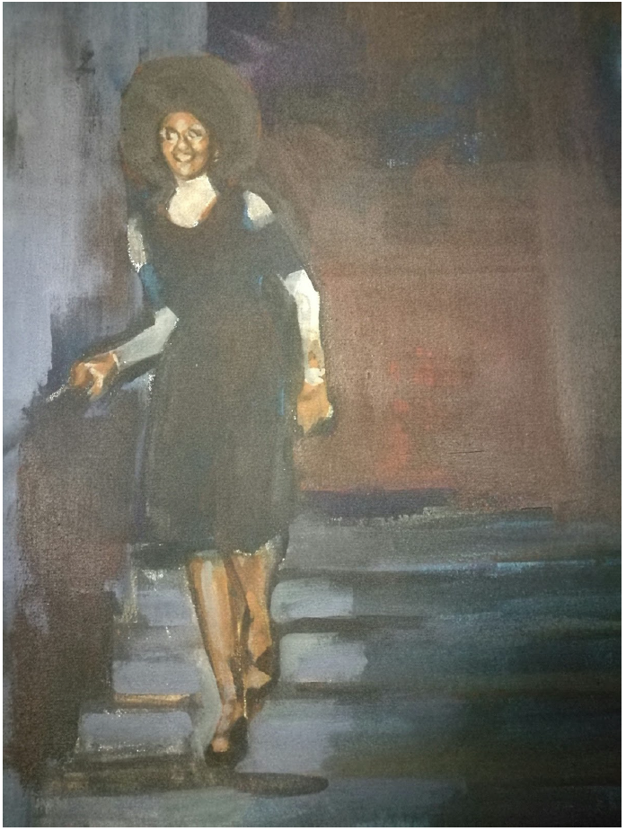 Gloria (2)
2017
Acrylic on canvas
42 x 59