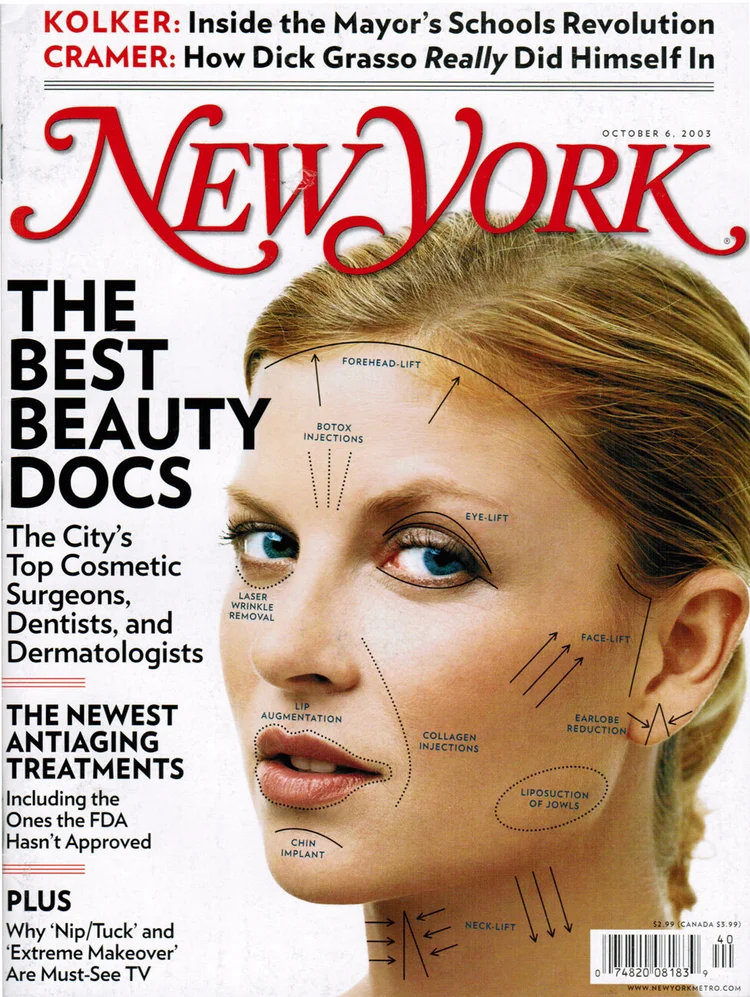 New York magazine Best Beauty Docs cover