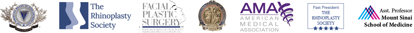 Professional organization and academic affiliation logos for Dr. Geoffrey Tobias
