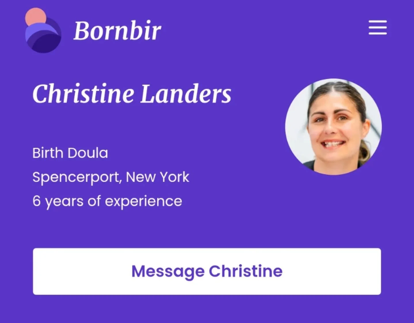 Exciting News!🎉🎉

Guess what?🤔 You can now find me on @bornbir ! You may be wondering, what is Bornbir? It&rsquo;s a fantastic platform designed for expecting parents to access all the services they need in one convenient place. You can discover l