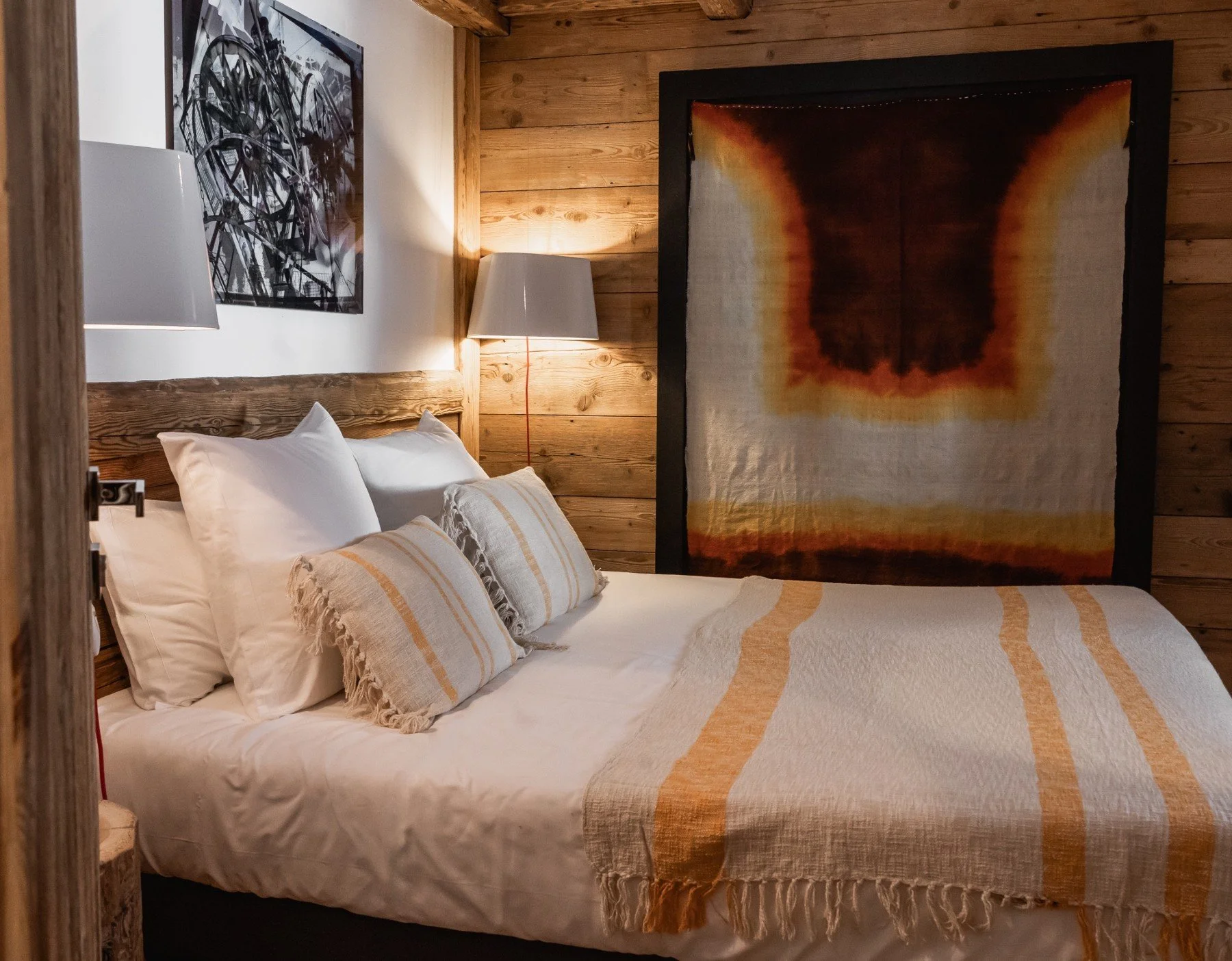 Chalet de luxe à Val d'Isère chambre
