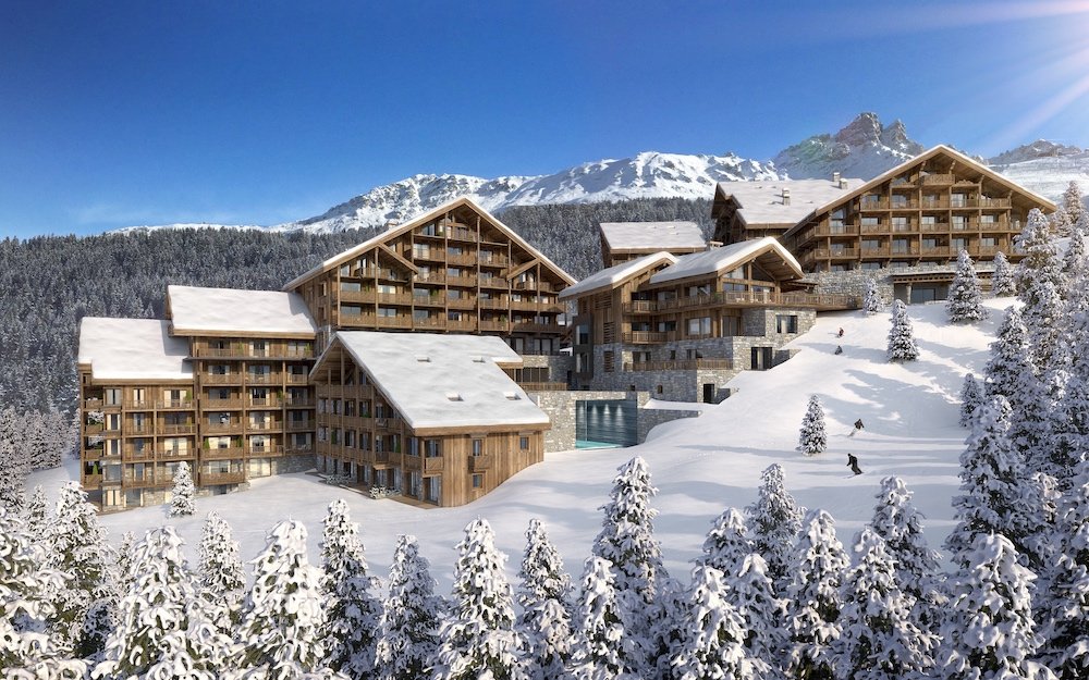 Prestigious chalet in Méribel ski in ski out with hotel service 