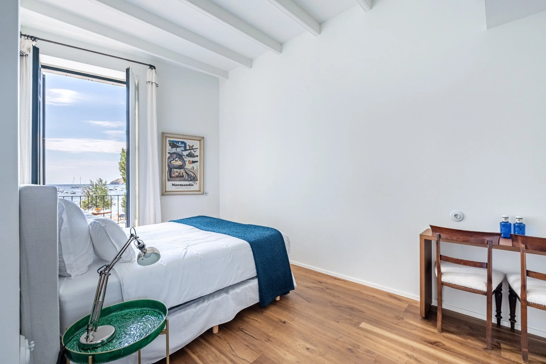 Villa luxe Cadaques village chambre vue mer