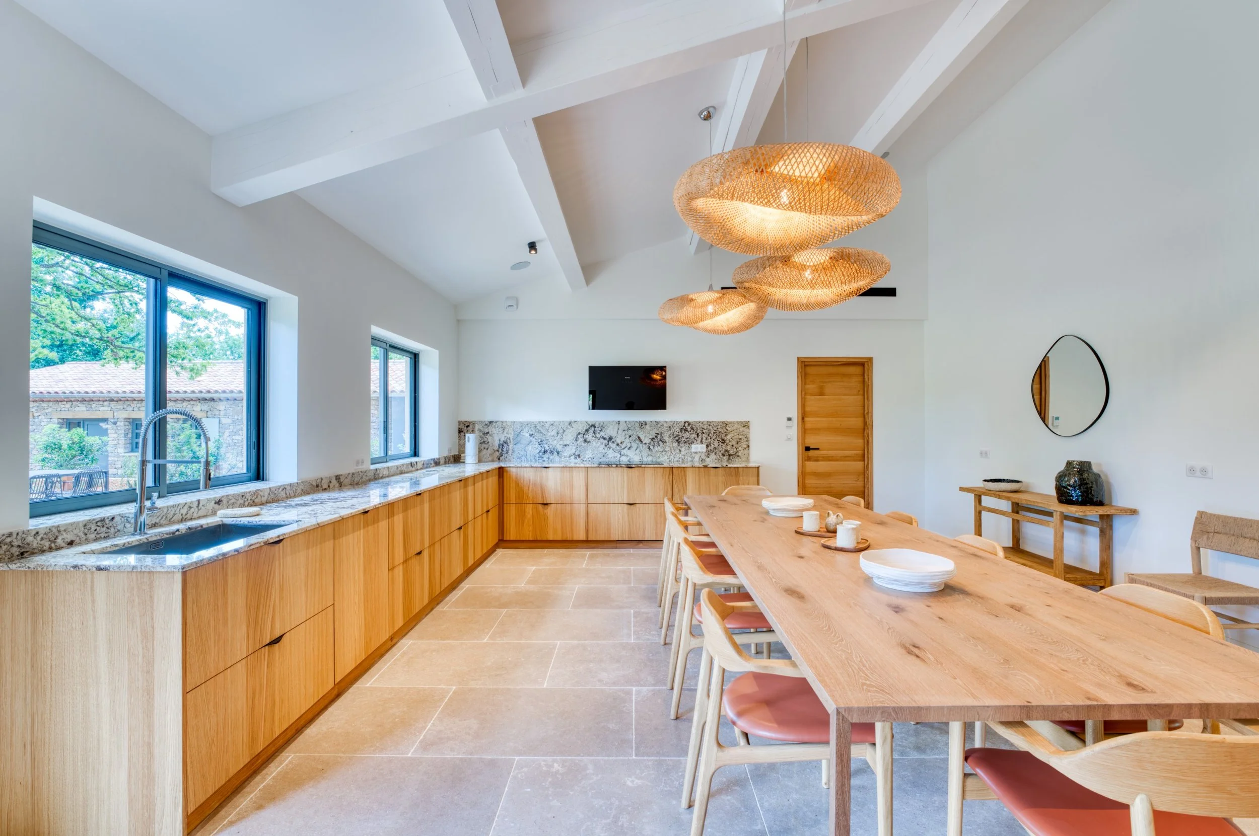 Domaine de luxe à Saint Maximin cuisine