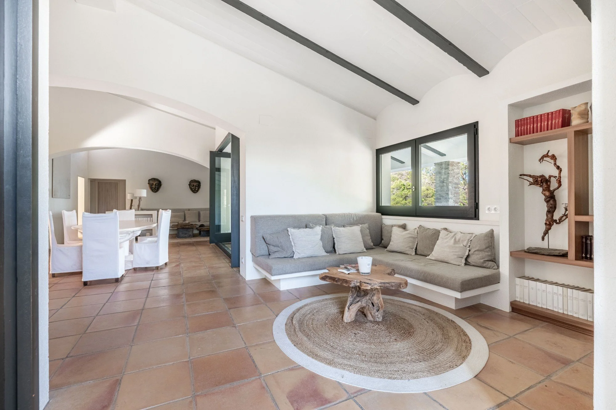 Villa luxe Cadaques Finca salon