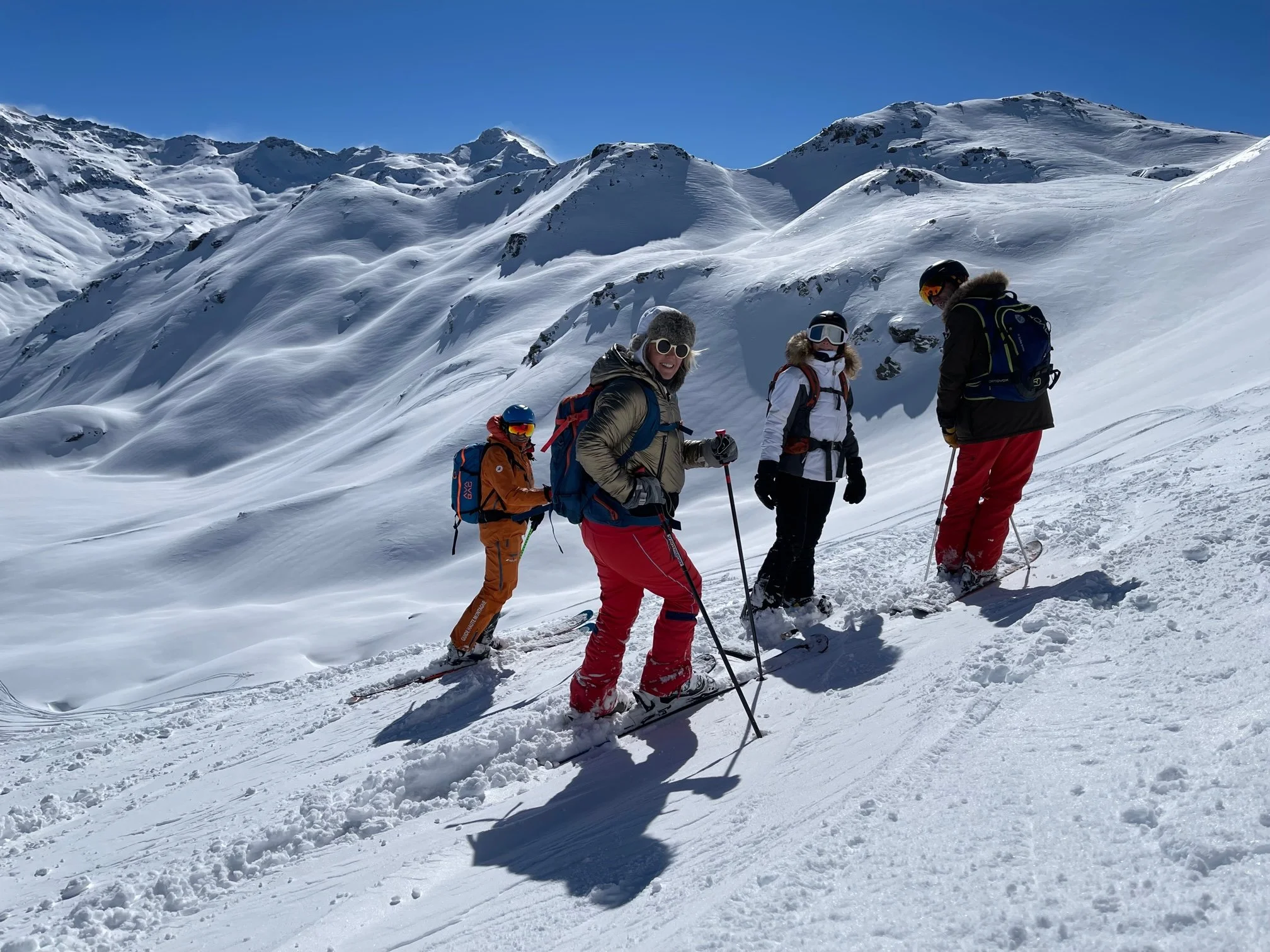 Lieu séminaire randonnée ski montagne