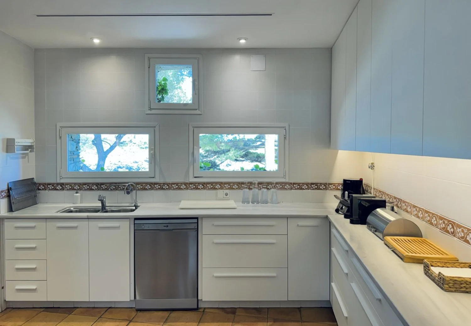 Location villa luxe Cadaques Oliveres cuisine