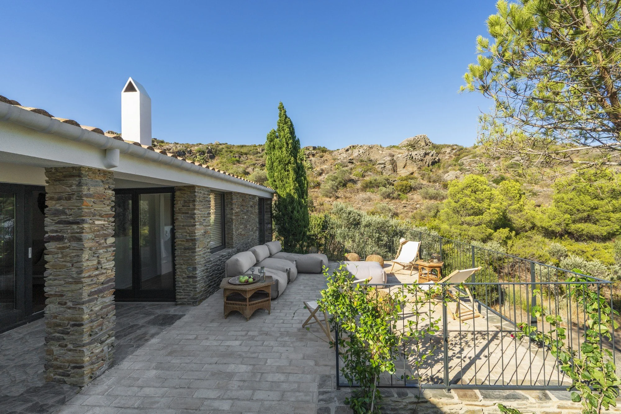 Villa luxe Cadaques Finca terrasse