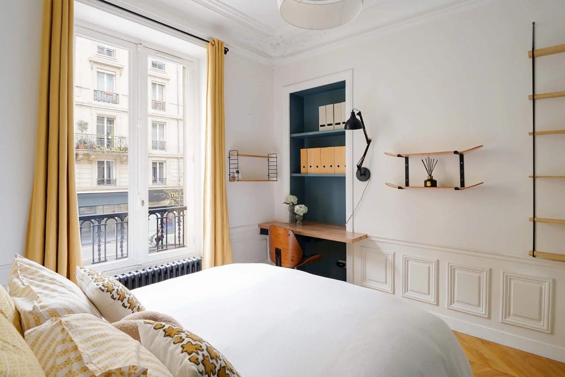 paris mouffetard appartement de luxe chambre