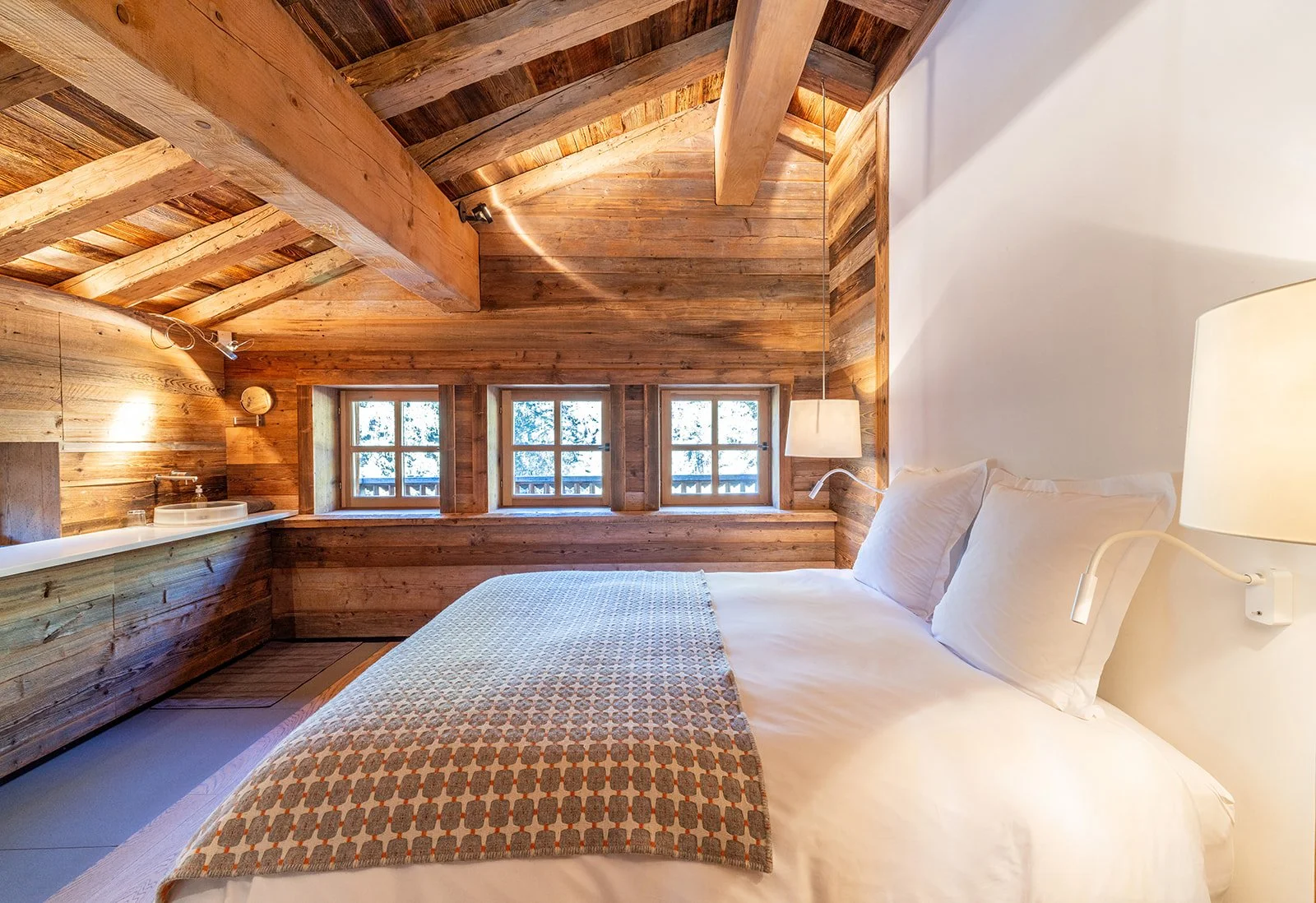 réunion familiale montagne chambre