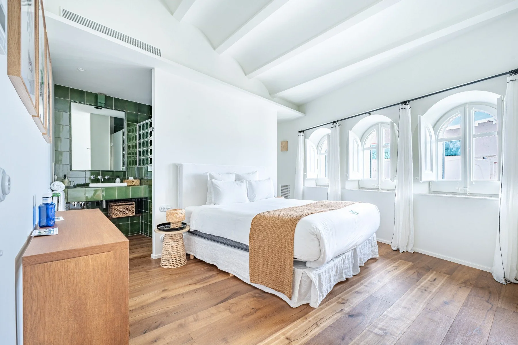 Villa luxe Cadaques village chambre vue mer