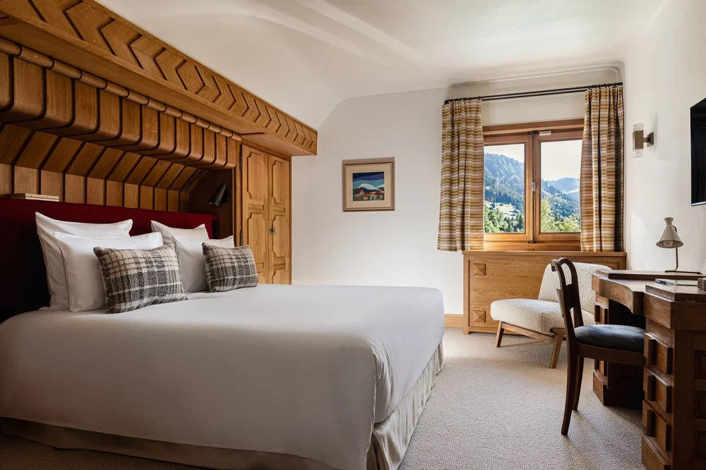 location chalet de luxe à Megève chambre
