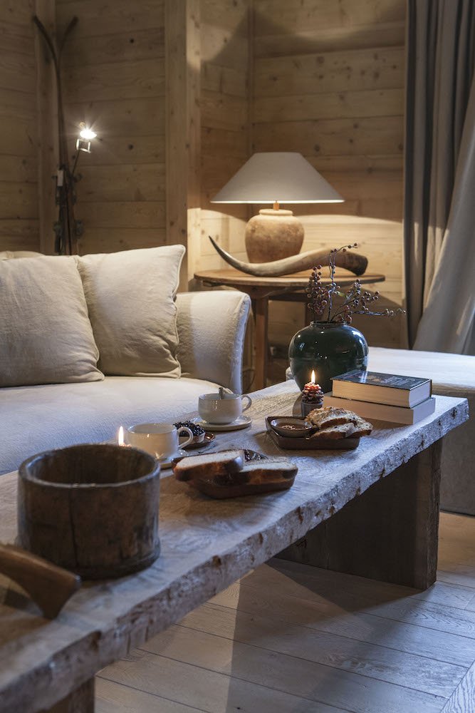 Luxury chalet in Megève at the foot of the slopes with hotel service, swimming pool and spa