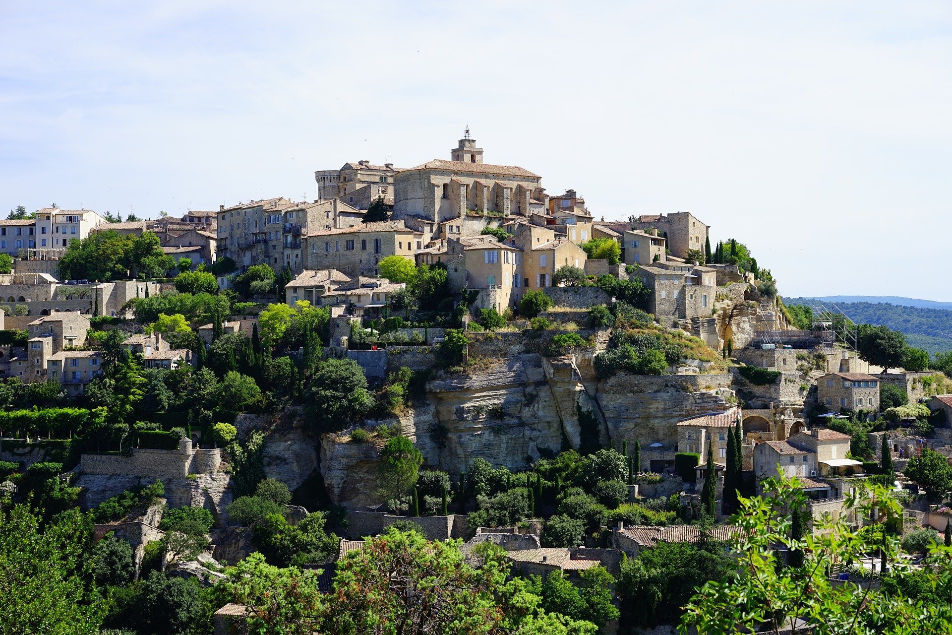 Cultural visit to Gordes in Provence, for seminars and teambuilding activities