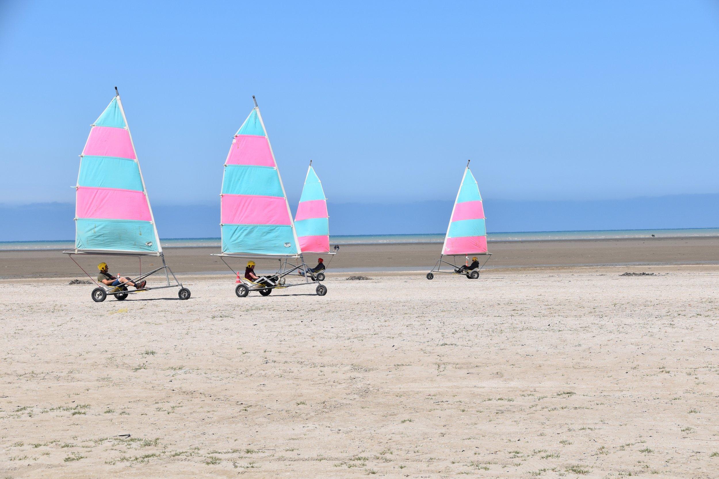 Team activity on the beach