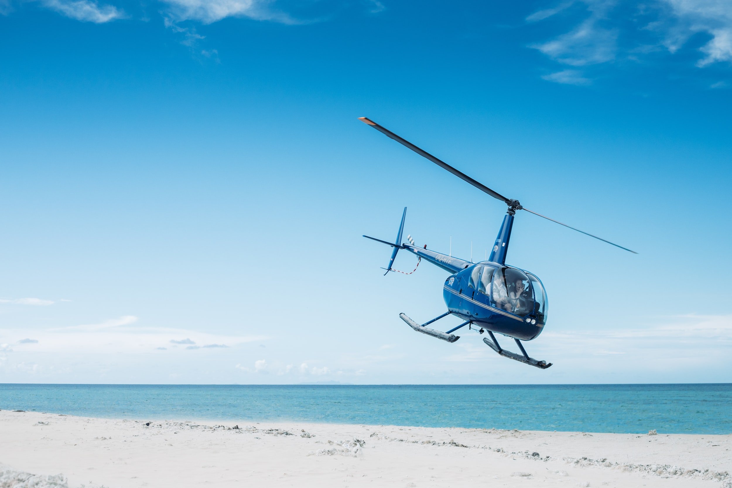 Helicopter tours for groups and management seminars