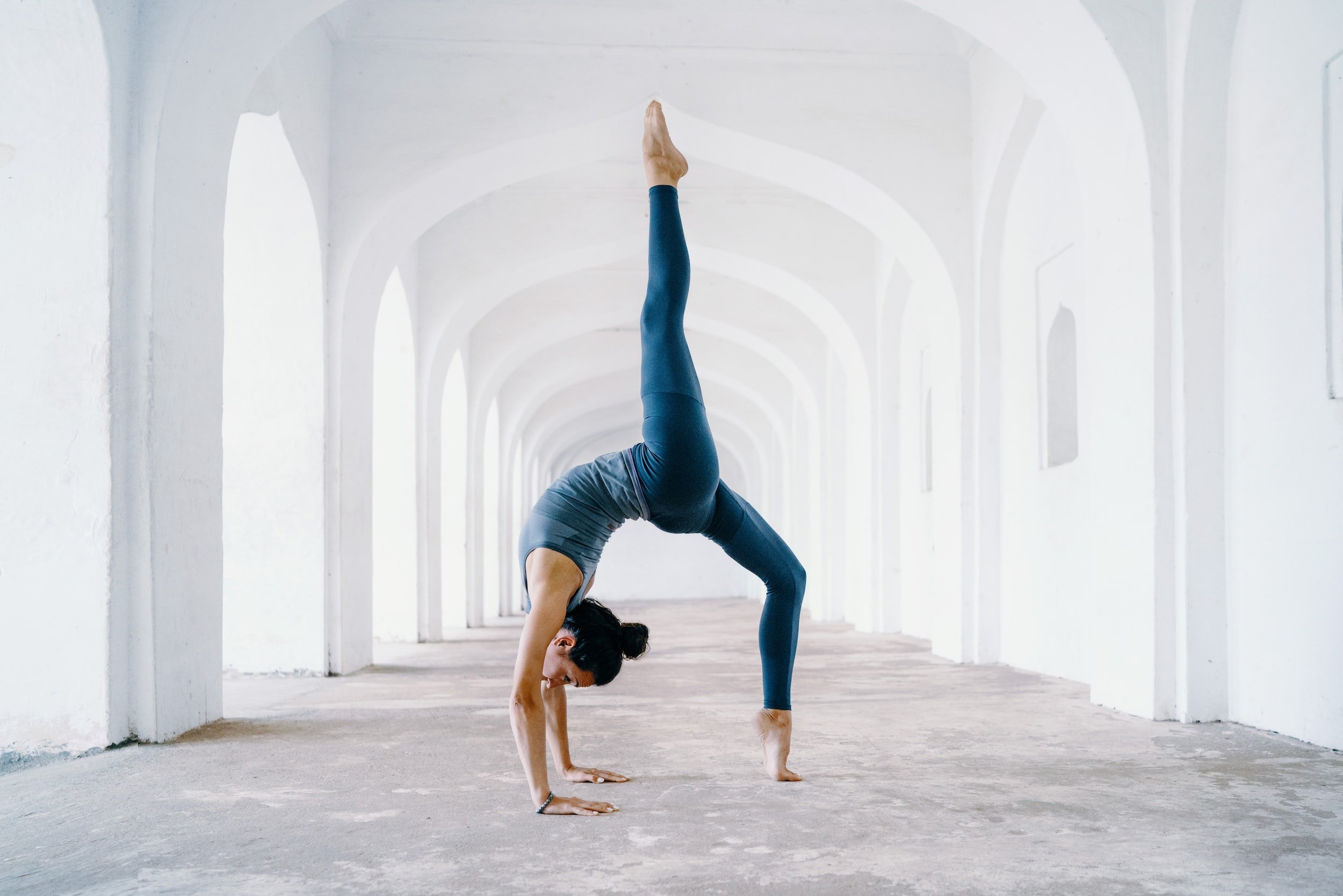 Yoga and wellness activities in a luxury apartment in Paris