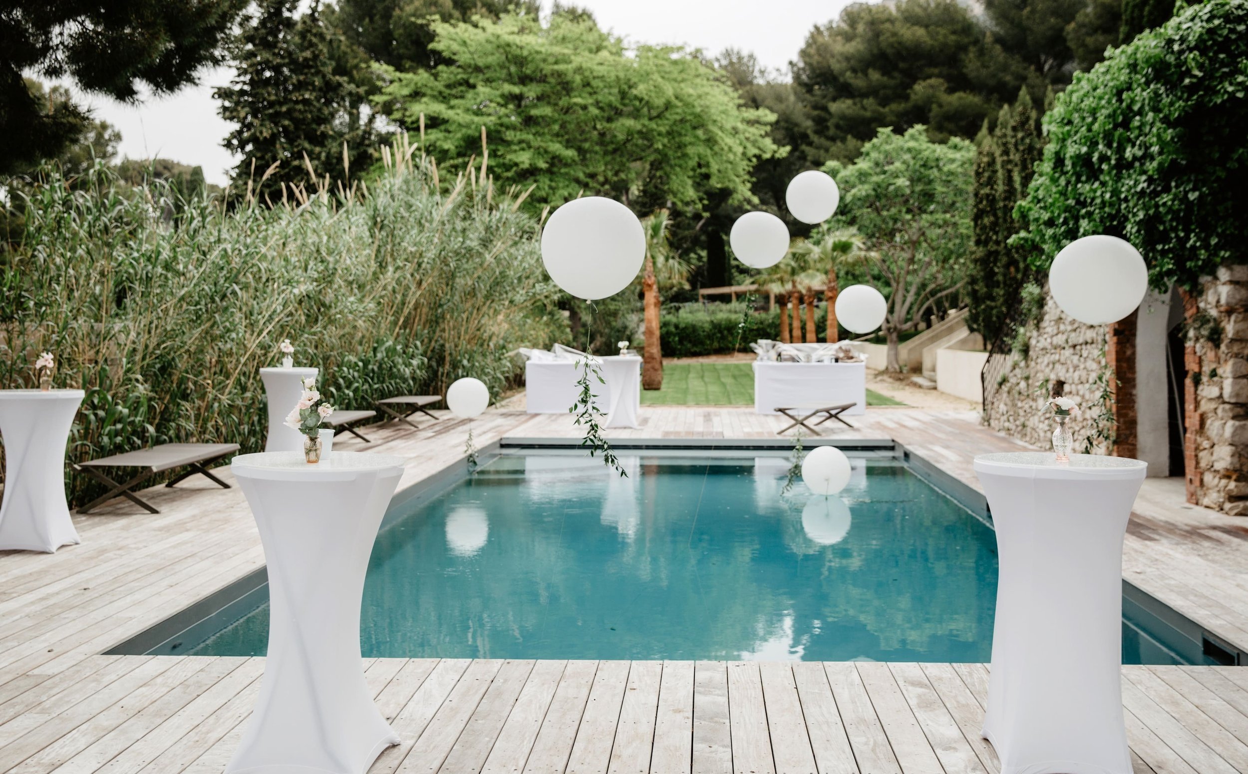 pool with sea view wedding villa french riviera