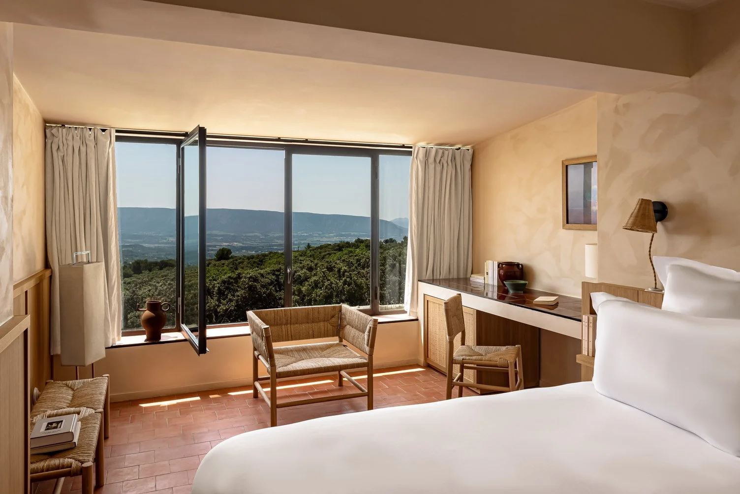 Villa de luxe à louer dans le Lubéron à Gordes chambre