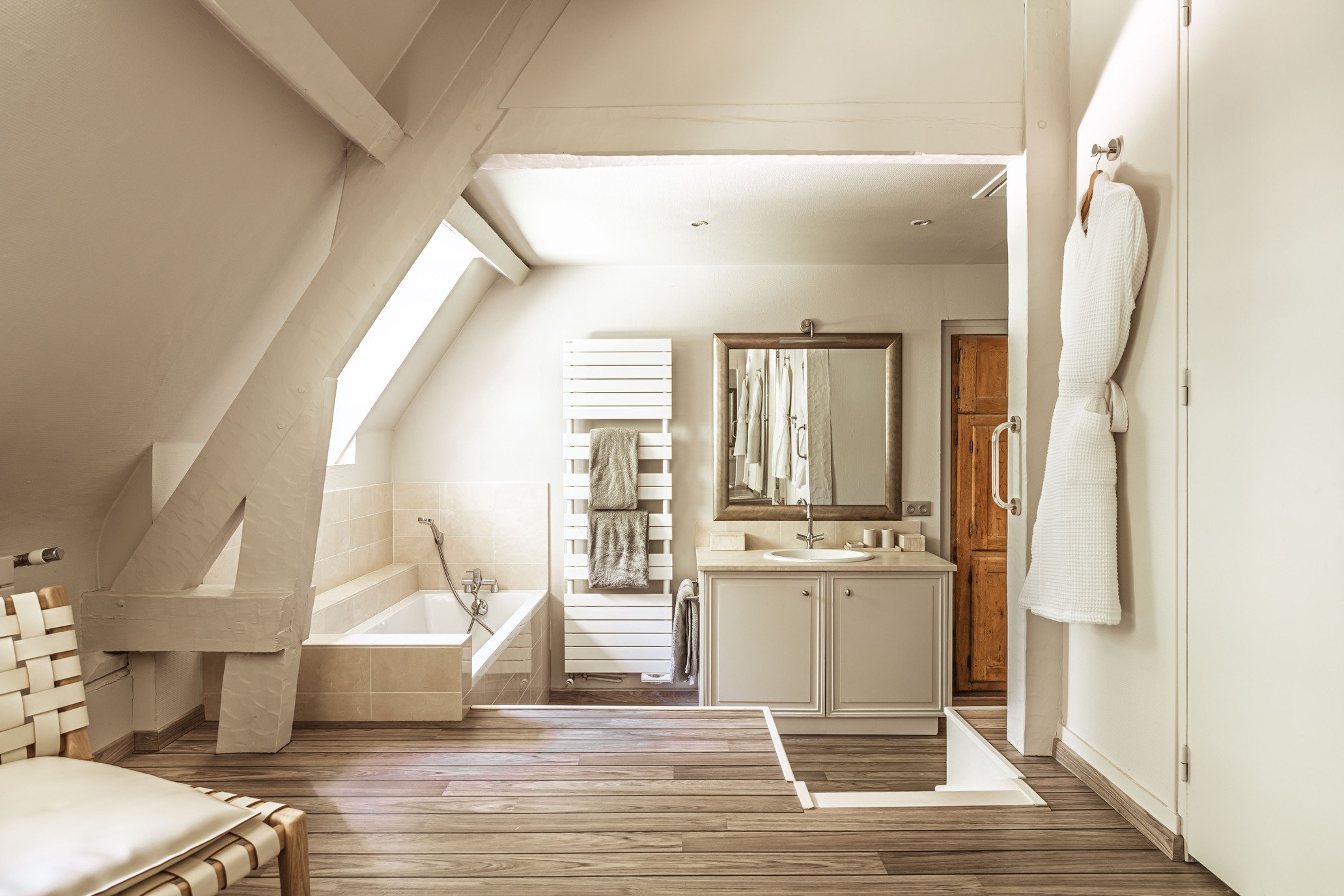 Location villa luxe Bonneville salle de bain