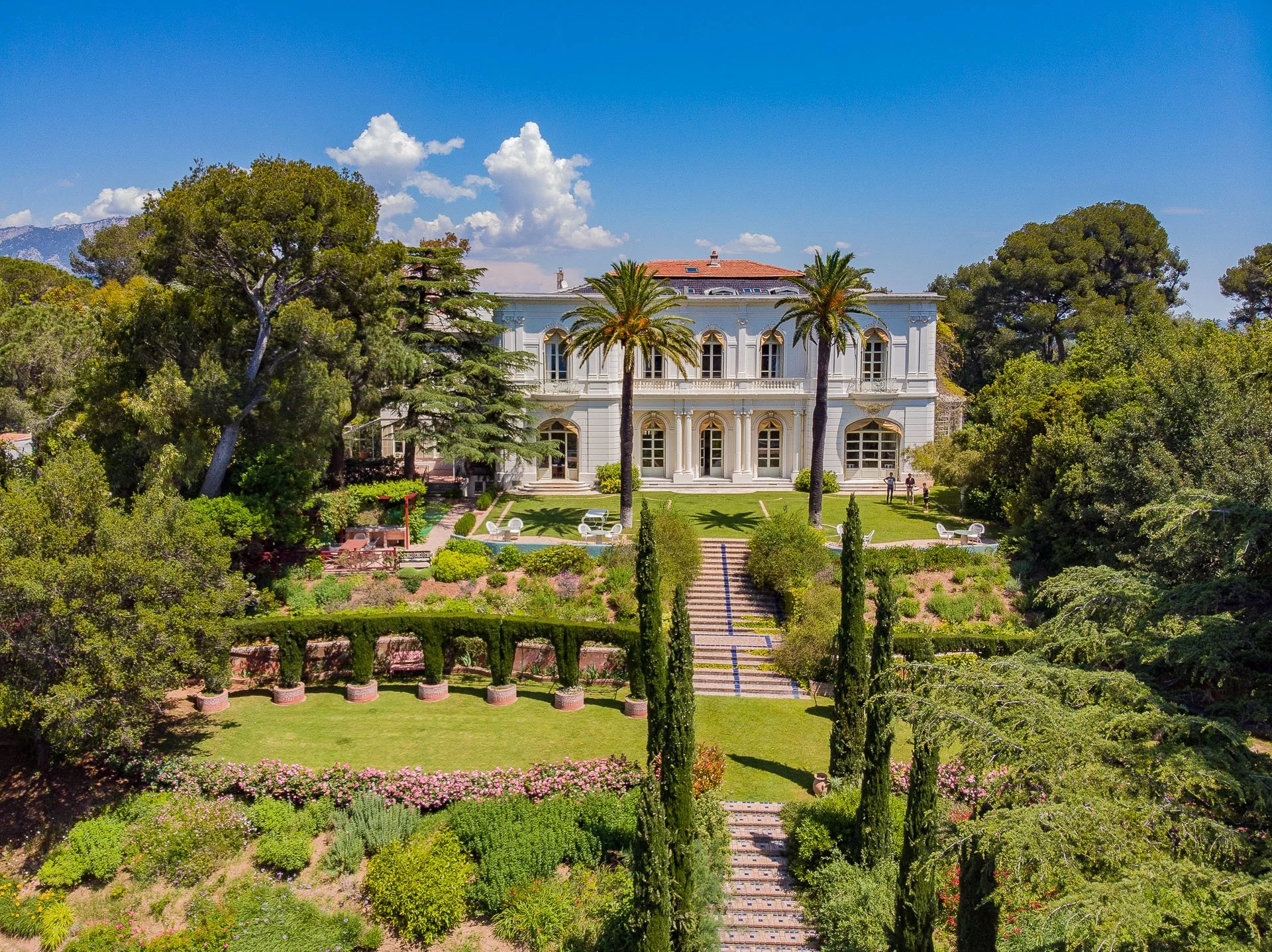 Domaine d'exception vue mer pour un séminaire sur la Côte d'Azur