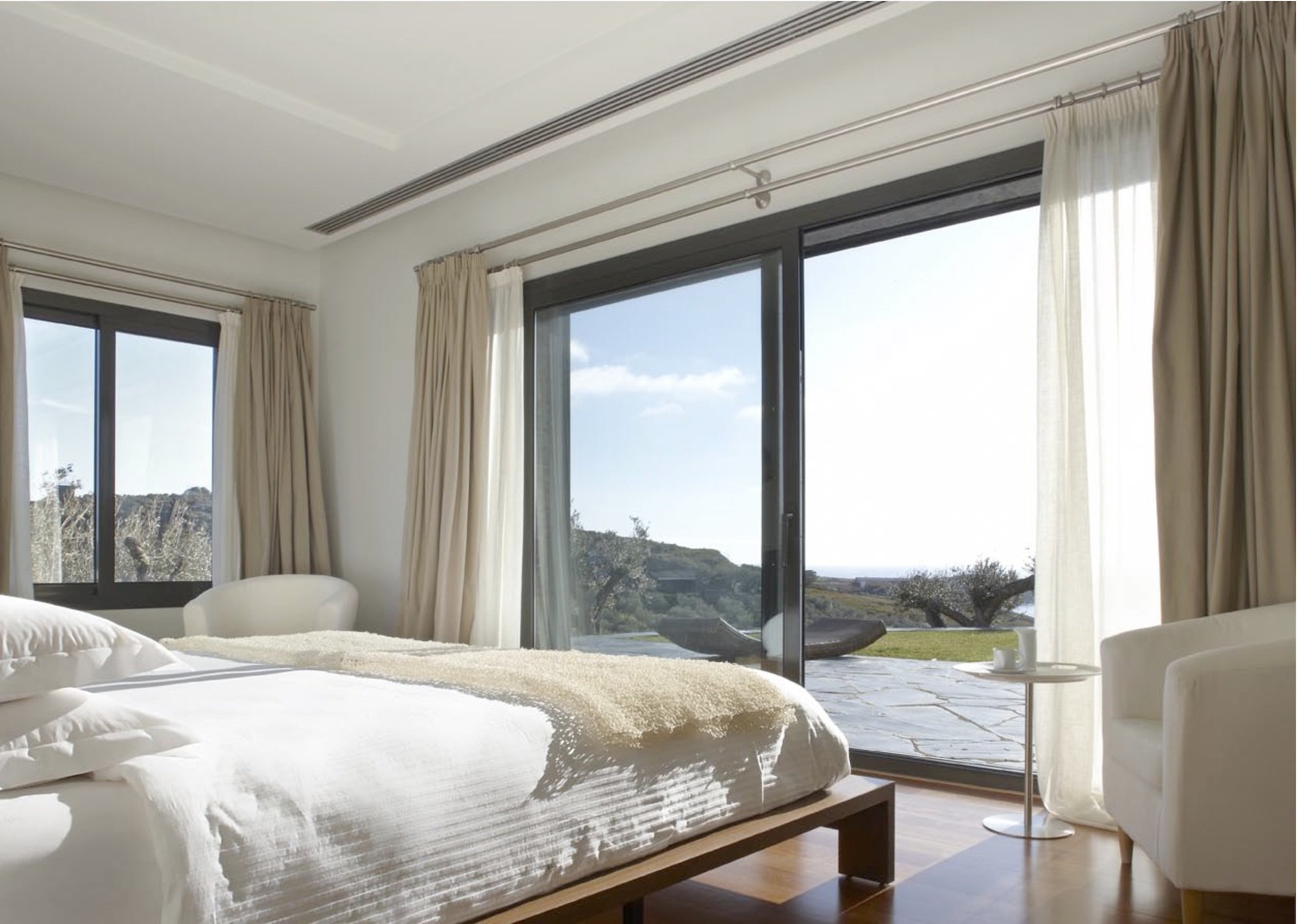 Luxury estate in Cadaqués, Spain, with swimming pool overlooking the Mediterranean Sea