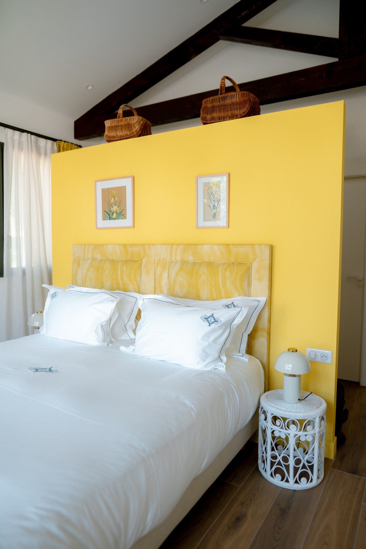 Location villa luxe cap azur chambre