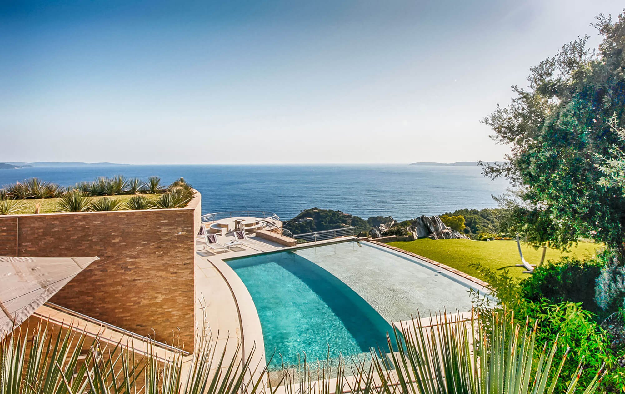 Luxury villa at Cap Bénat 