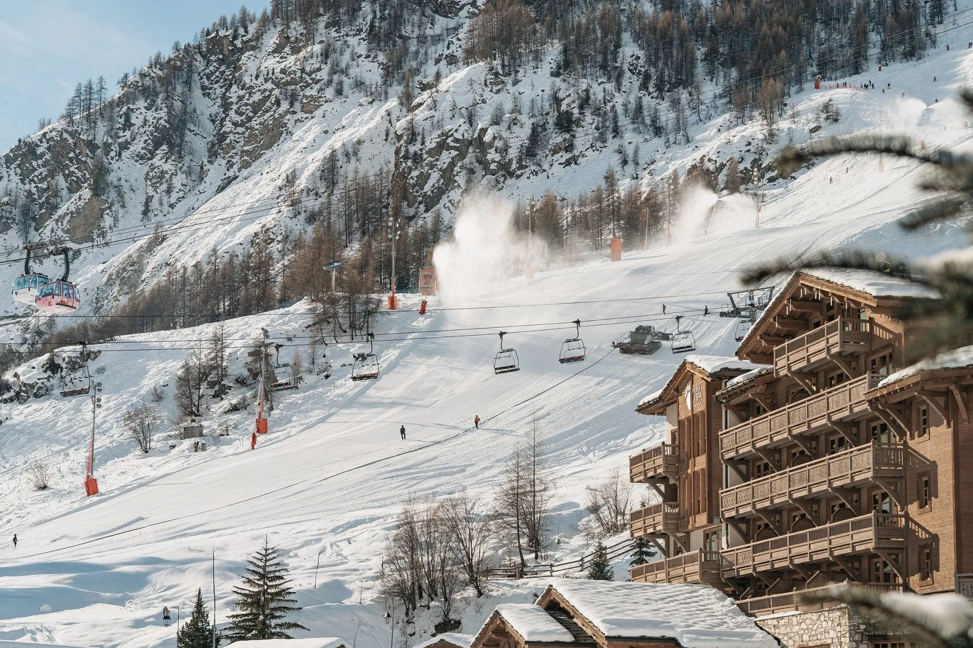 Chalet de luxe à Val d'Isère extérieur