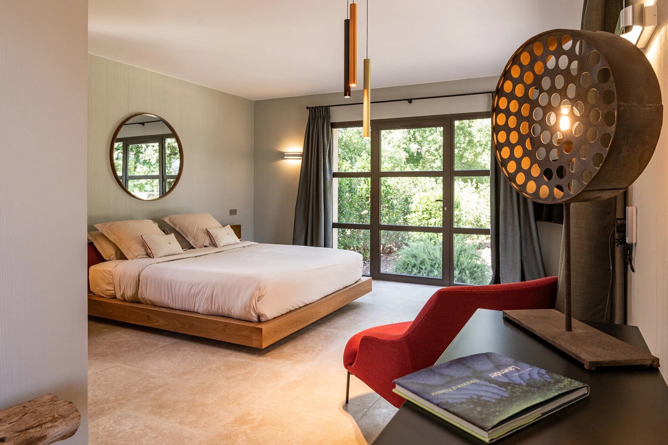 Domaine de luxe à Saint Maximin chambre