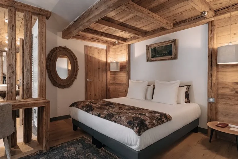 Chalet de luxe à Val d'Isère chambre