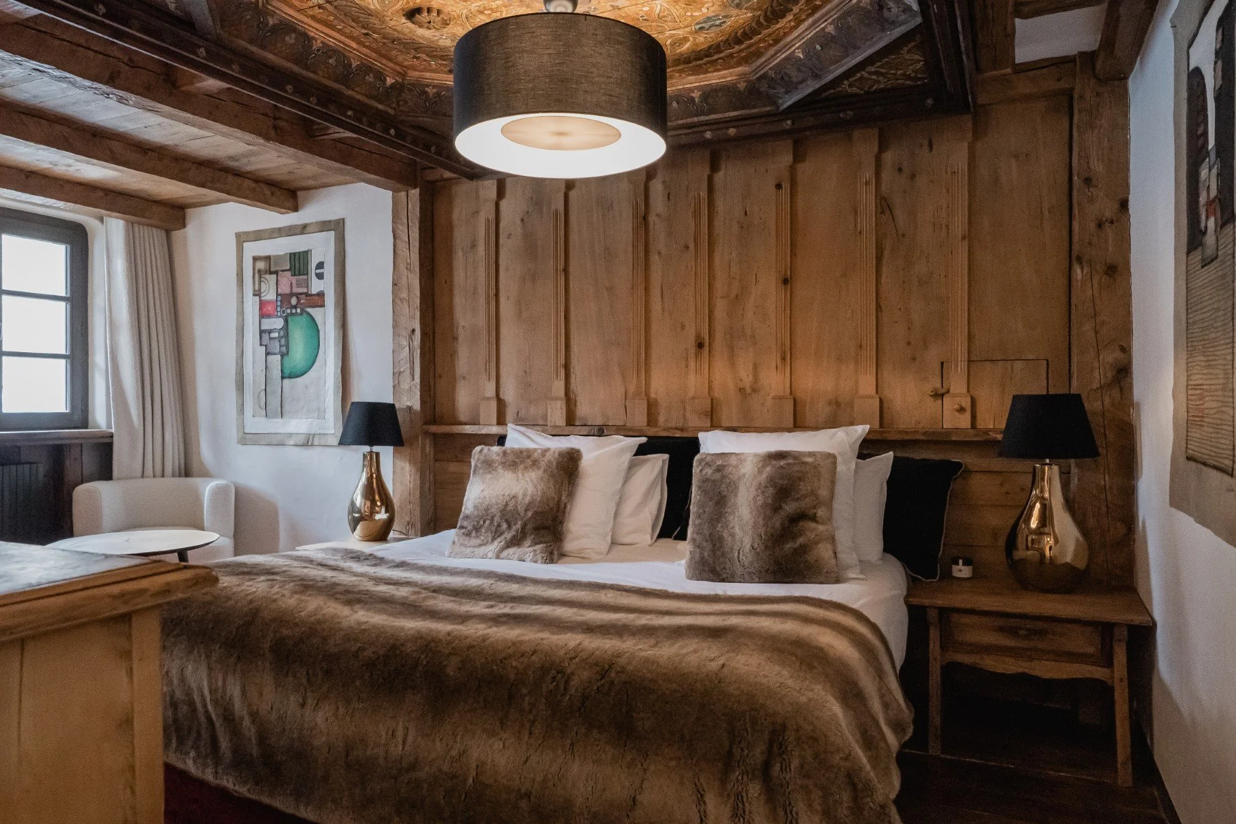 Chalet de luxe à Val d'Isère chambre
