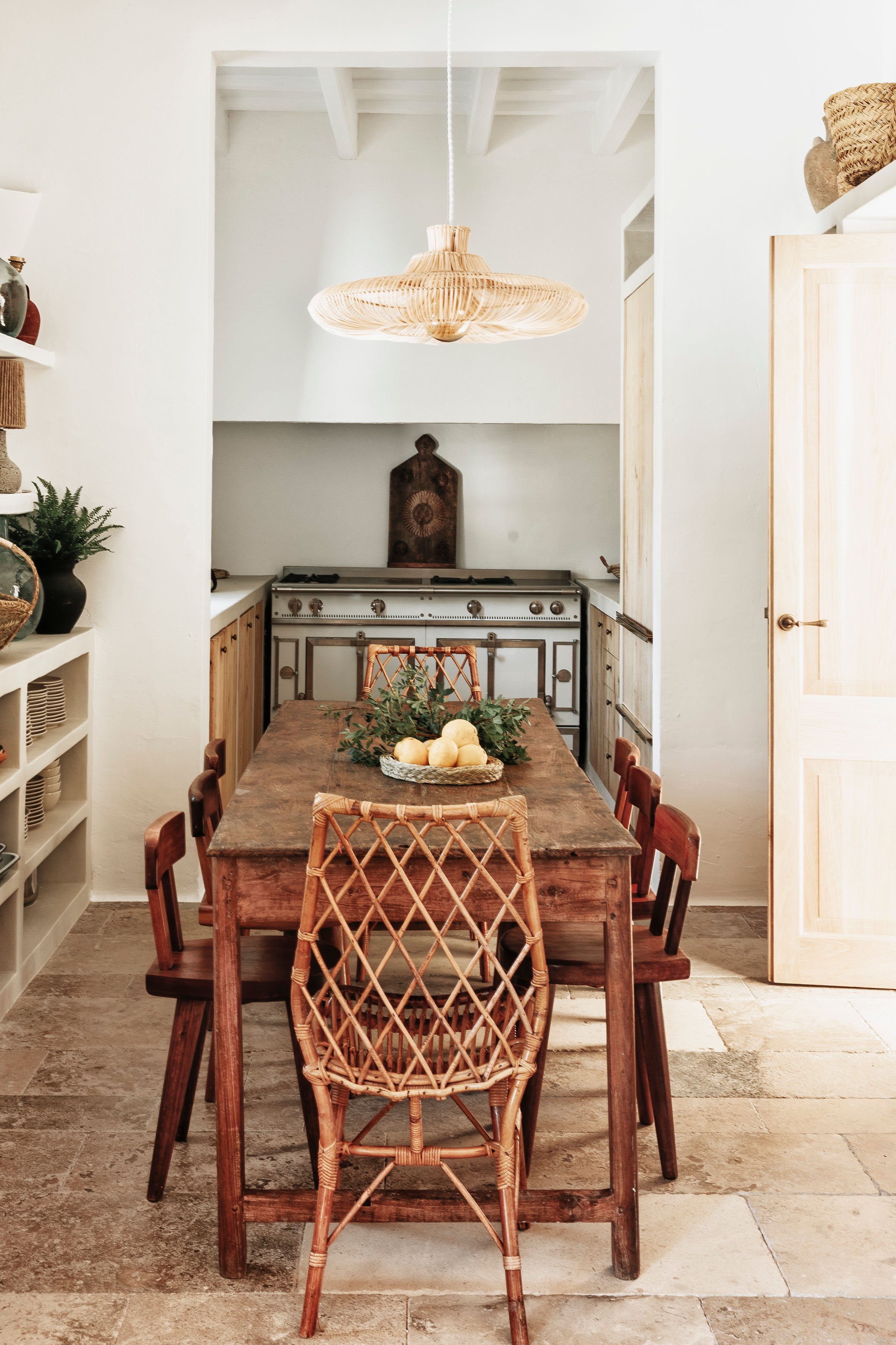 villa luxe minorque hacienda salle à manger