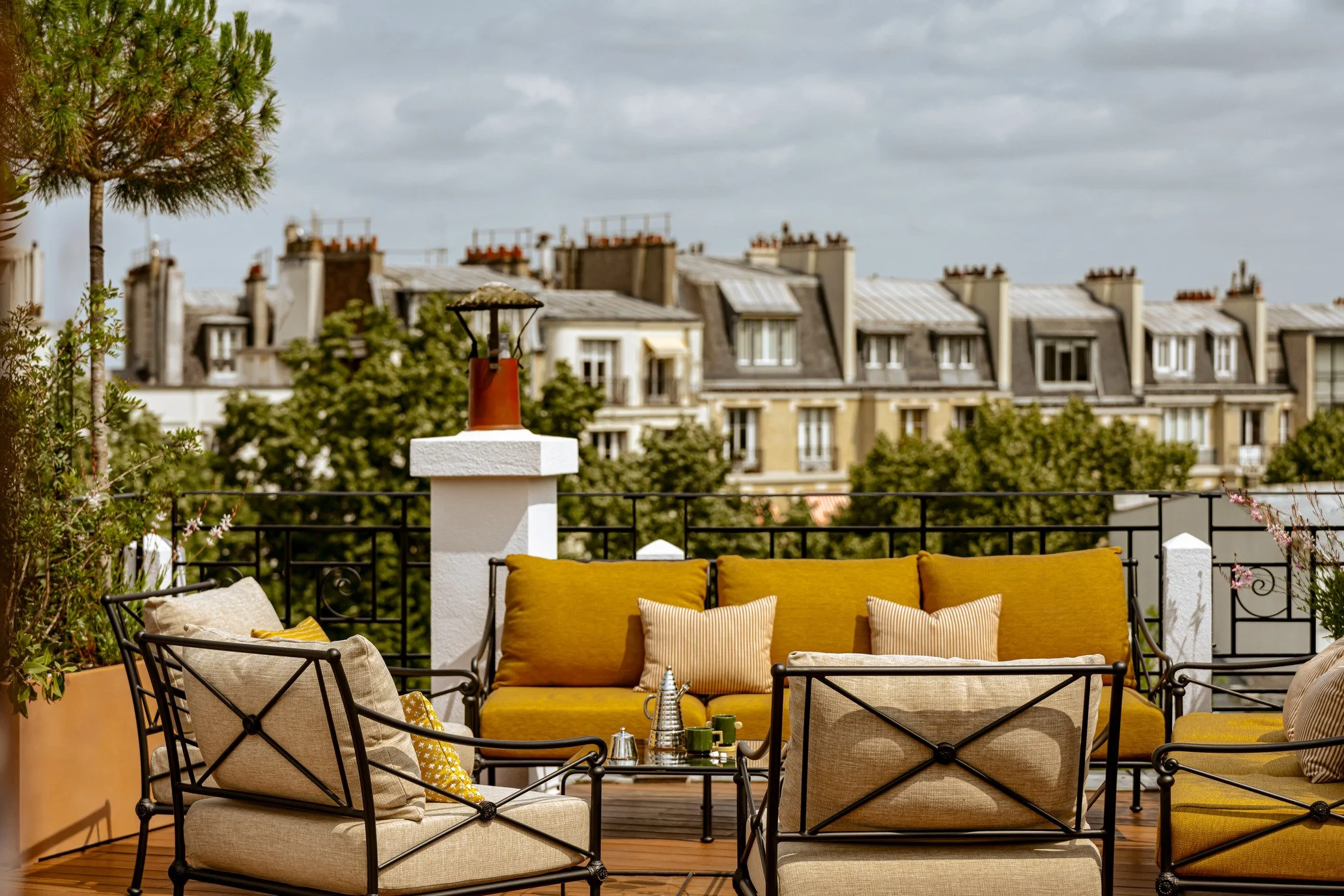 location appartement de luxe à Paris Montmartre rooftop