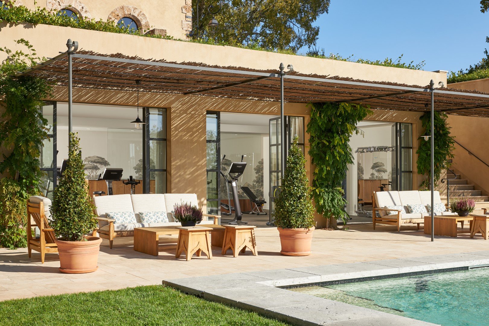 Maison de luxe en Provence avec piscine
