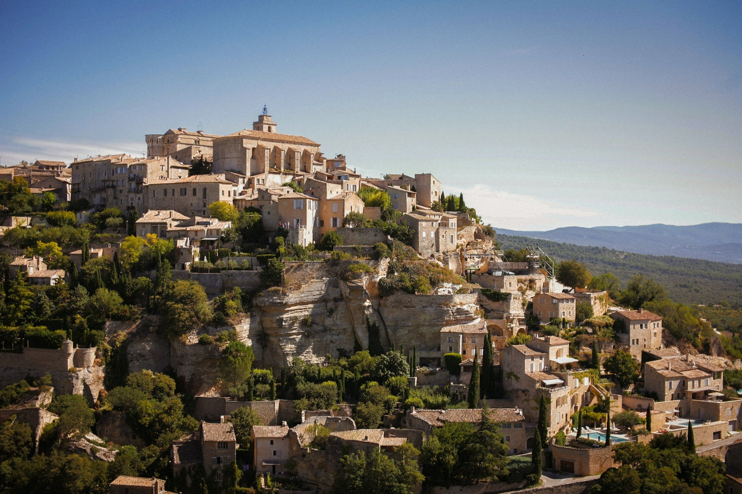 village of Gordes in the luberon