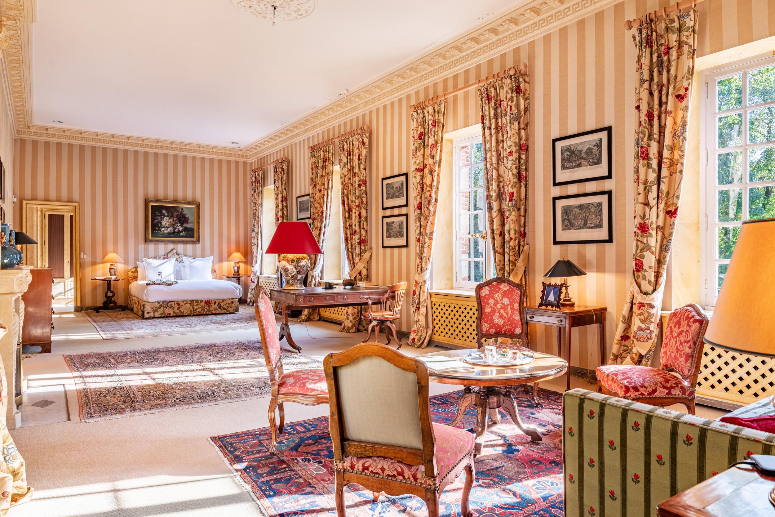 domaine lyons la forêt chambre