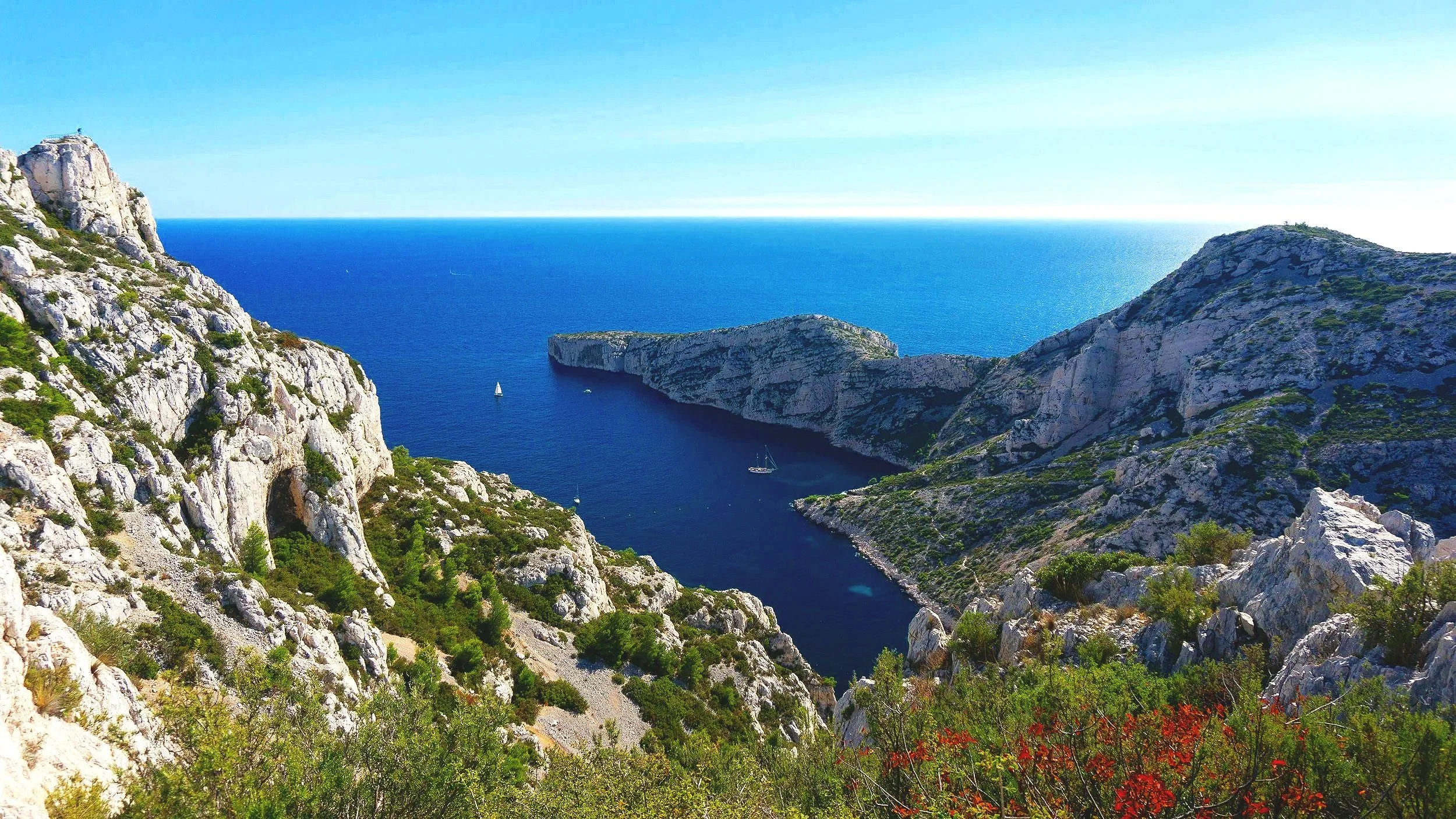 réunions familiales côte d'azur​ calanques