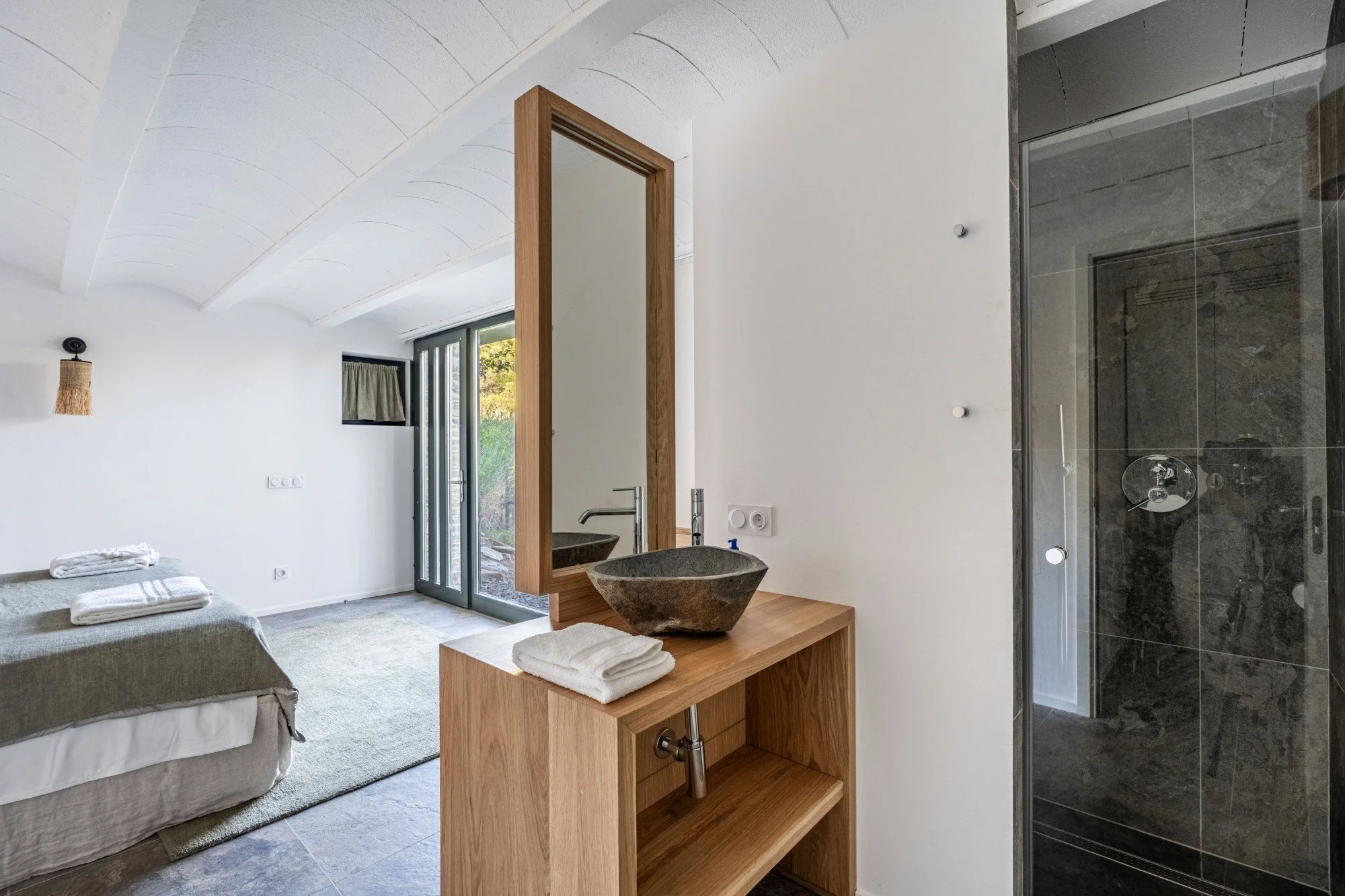 Villa luxe Cadaques Finca salle de bain