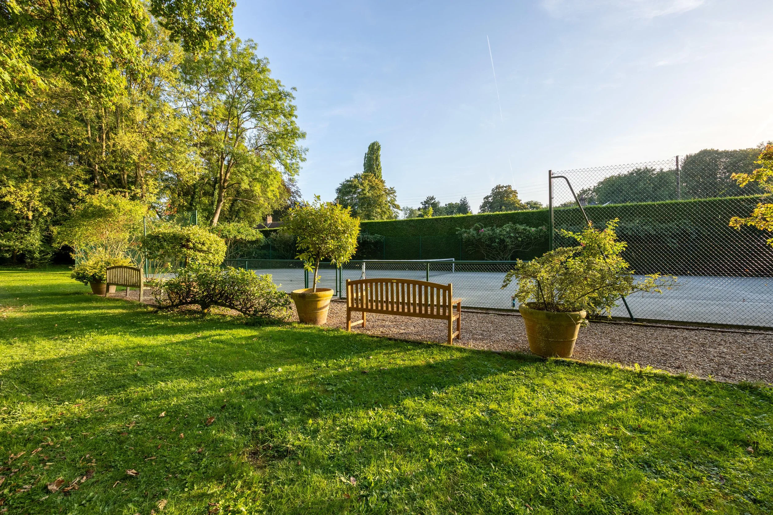 domaine lyons la forêt tennis