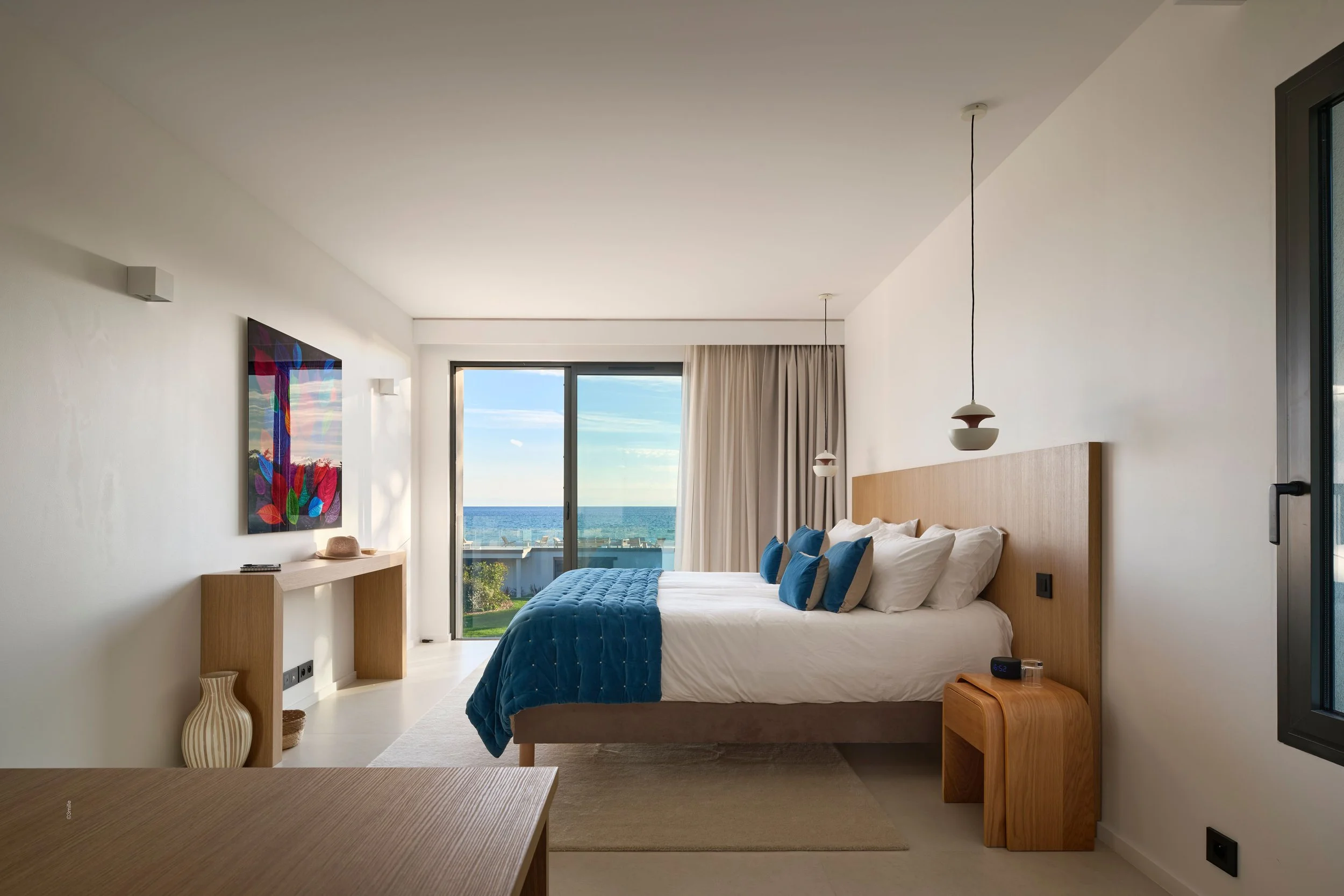 Villa luxe La Ciotat seminaire chambre