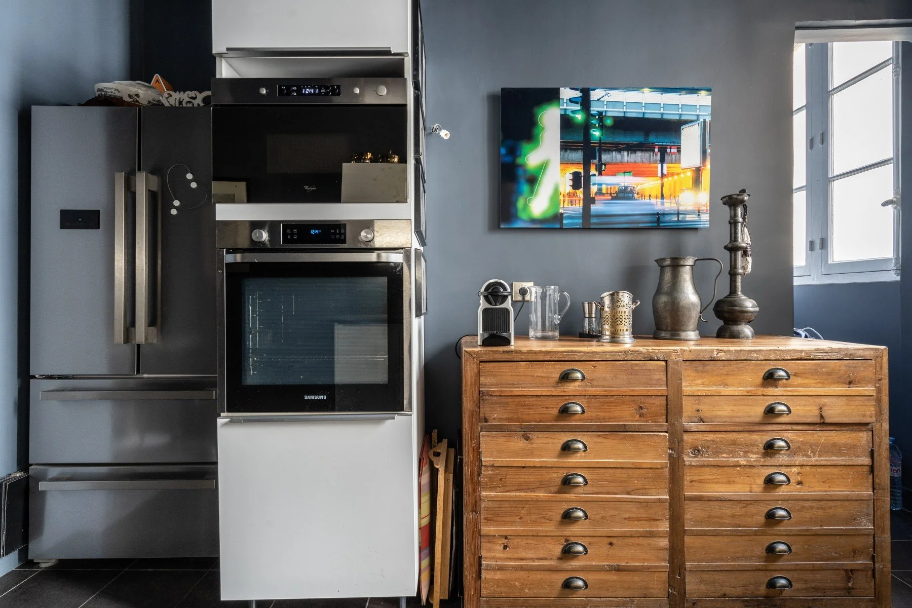 appartement luxe paris université cuisine