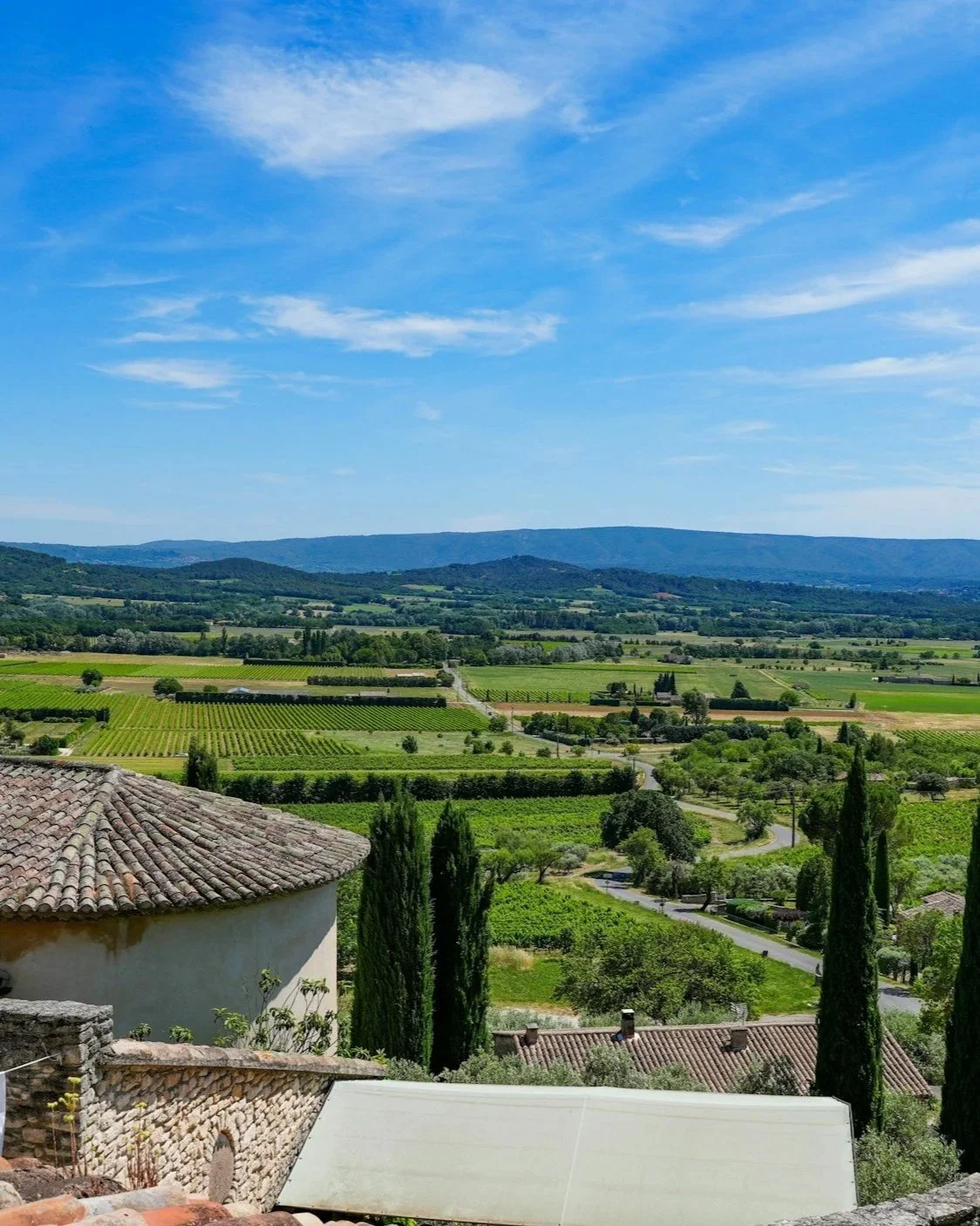 location mas en provence paysage