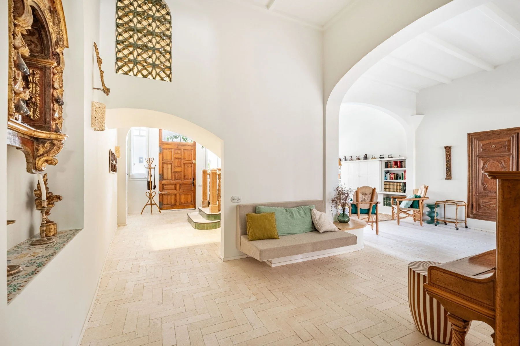 Villa luxe Cadaques village salon